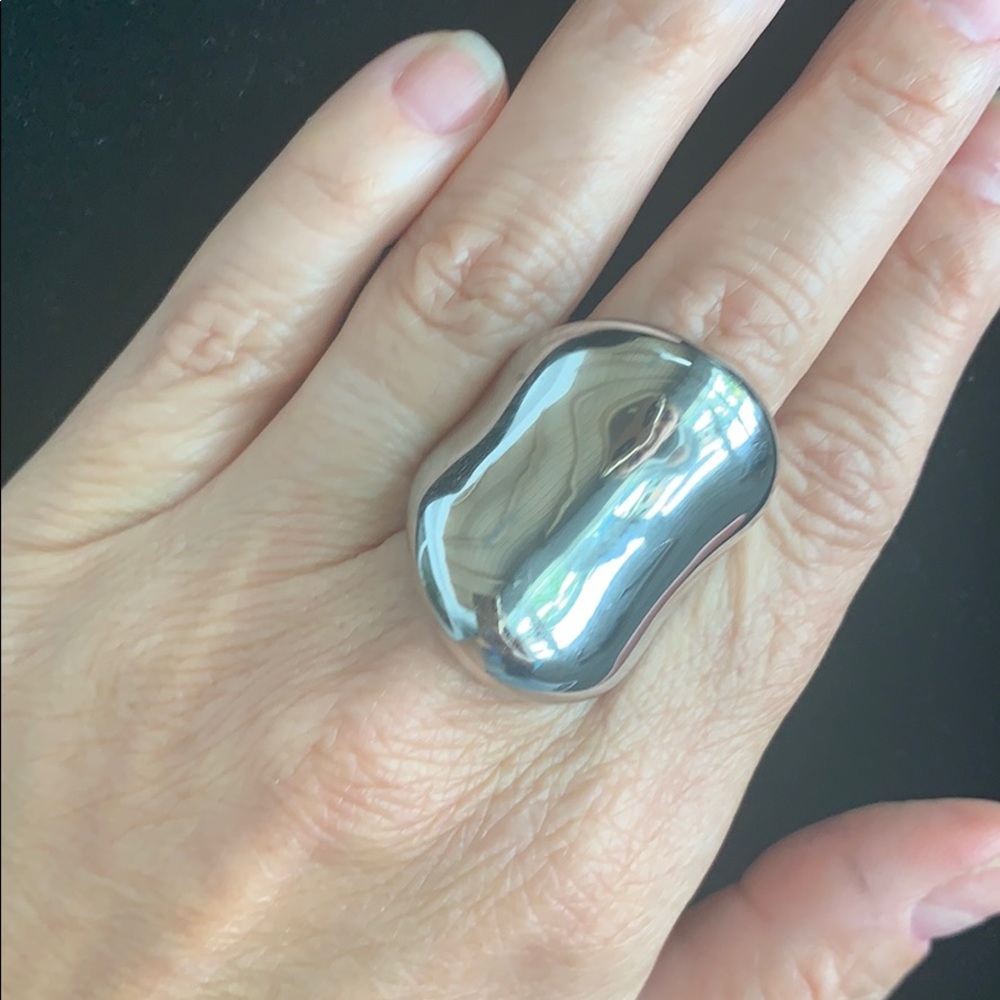 Silver Large Ring - image 1